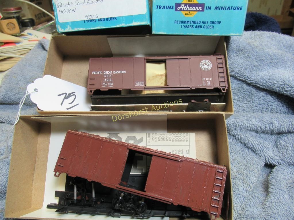 Online Train Auction 6/17/224 to 6/24/24