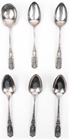 Sterling Silver Spoons ‘Milburn Rose’ Westmorland