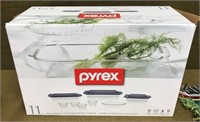 11pc Pyrex Prep & Bake Set