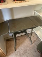 Metal folding table