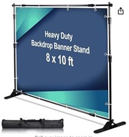 AkTop 10 x 8 ft Heavy Duty Backdrop kit