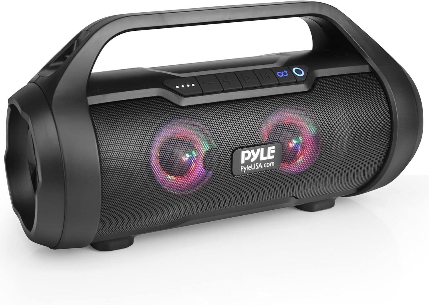 Pyle Wireless Bluetooth Boombox Speaker - 500W