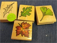 Wood Mounted Stamps