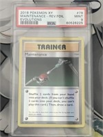 Pokémon XY Maintenance Reverse holo #79 PSA 9