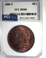 1900-O Morgan MS66 LISTS $575