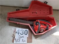 homelite super 2  16" chair saw not running