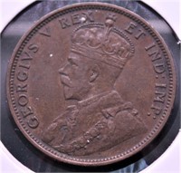 1911 CANADA LARGE CENT  XF