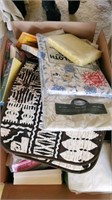 Tablecloths napkins party hosting box lot