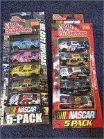 2-- 5pk 1:64 NASCAR CARS