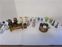 Salt & pepper shaker collection; some are vintage