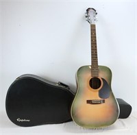 1980s Epiphone PR-715-ASB Acoustic Guitar