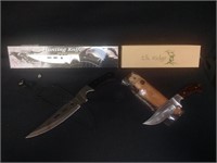 12" Hunting Knife and Elk Ridge ER-052 Fixed Blad