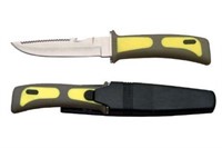 SZCO Supplies Diver's Knife (Yellow), 210424-YW