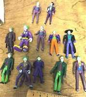 12 Joker figures