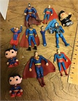 Group of Superman figures