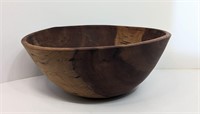 Black Cherry Hand Turned Wooden Salad Bowl