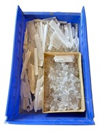 Natural White Selenite Gypsum Crystal Pieces