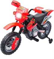 Qaba 6V Kids Motorcycle Dirt Bike Electric Battery