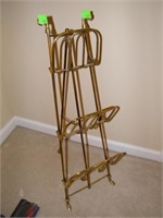 SMALL BRASS EASEL FOR MAGAZINE/BOOKS