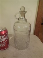 White House Vinegar Cruet Bottle *Not original