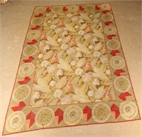 Aubusson Style Needlepoint Rug 8'2" x 13'