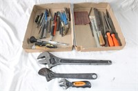 Punches, Files & 12 & 16" Crescent Wrenches