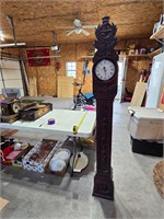 Tall clock cabinet has been repaired