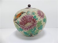 ANTIQUE CHINESE LIDDED JAR