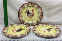 F4) AMERICAN ATELIER PETITE PROVENCE ROOSTER, SET