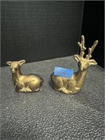 Small Brass Deer