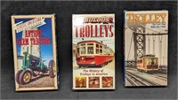 Antique Farm Tractors & Trolleys VHS Tapes