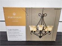 Portfolio 5 Light Chandelier