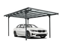 TMG 10' X 16' Aluminum Clear Carport
