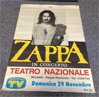 Frank Zappa poster --27x39
