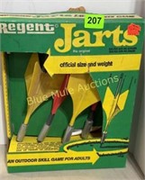 Jarts outdoor skill game