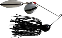 Strike King Potbelly Black 3/8oz Spinner Bait