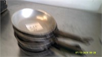 Lot of 8 Sauce Skillets/Fry Pan