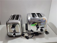 (2) Toasters, Tested & Cleaned