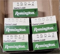 125 Rounds Remington 16 ga Shotshells