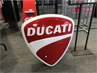 Ducati hanging sign