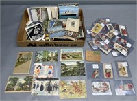 Postcard & Die-Cut Paper Post Card Lot