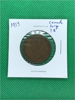1913 Canada Large Cent Nice Early Coin