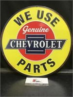 Chevrolet Metal Sign