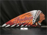 Indian Motorcycle Metal Sign