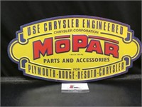 Molar Metal Sign