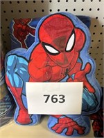 Spiderman pillow-blanket set