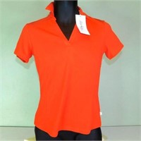 LADY HAGEN GOLF POLO SZ XS ORANGE