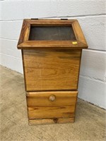 Wooden Potato Bin