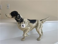 HUBLEY SPRINGER CAST IRON STATUE DOG