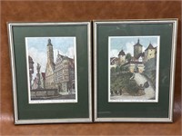 Original Rothenburg Tauber Singed Art